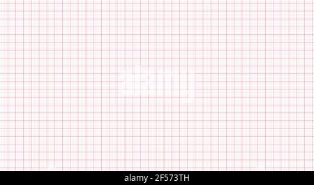 Hintergrund des Papierblatts als Grafik. Struktur des Blueprint-Rasters Grafische Darstellung von Papier für die Konstruktion. Vektorgrafik. Stock Vektor