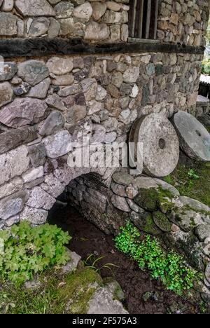 Der Ethnographische Und Architektonische Komplex Etara, Bulgarien, Stockfoto