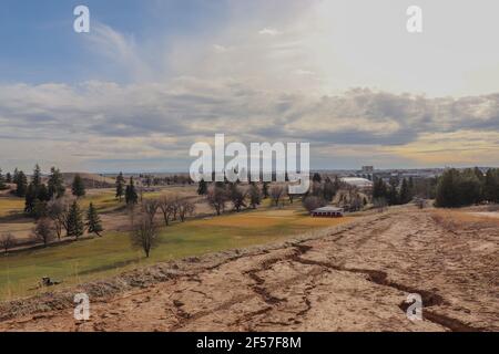 Landschaft im Pullman Washington Stockfoto
