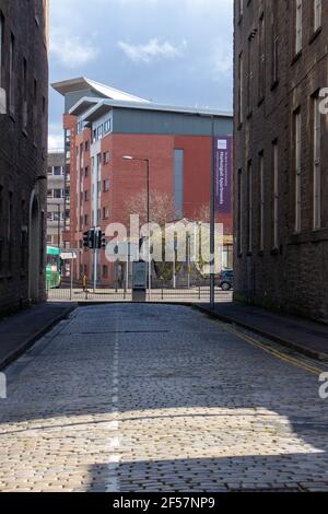 Dundee und seine umliegenden Straßen Stockfoto