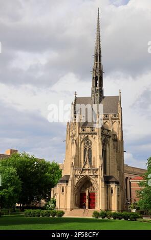 Heinz-Gedächtniskapelle auf dem Campus der Universität von Pittsburgh.Pennsylvania.USA Stockfoto