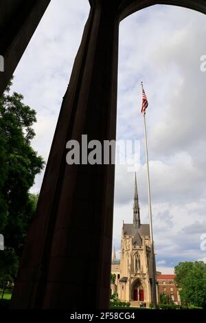 Heinz-Gedächtniskapelle auf dem Campus der Universität von Pittsburgh.Pennsylvania.USA Stockfoto