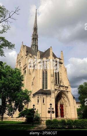 Heinz-Gedächtniskapelle auf dem Campus der Universität von Pittsburgh.Pennsylvania.USA Stockfoto