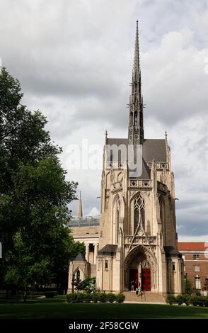 Heinz-Gedächtniskapelle auf dem Campus der Universität von Pittsburgh.Pennsylvania.USA Stockfoto