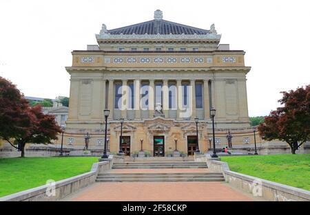 Beaux-Arts-Stil Soldaten und Matrosen Memorial Hall und Museum.Pittsburgh.Pennsylvania.USA Stockfoto