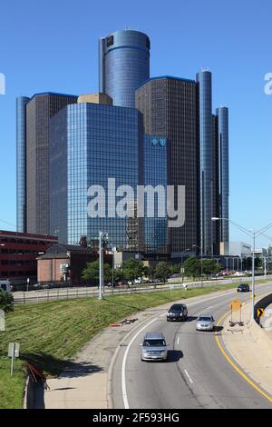 Geographie / Reisen, USA, Michigan, Detroit, General Motors (GM, Additional-Rights-Clearance-Info-Not-Available Stockfoto