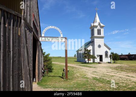 Geographie / Reisen, USA, South Dakota, Belvedere, 1880 Tow, Additional-Rights-Clearance-Info-Not-Available Stockfoto