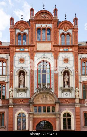 Geographie / Reisen, Deutschland, Mecklenburg-Vorpommern, Rostock, Universität, Additional-Rights-Clearance-Info-Not-Available Stockfoto