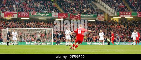 WORTHINGTON CUP FINALE IM MILLENIUM STADIUM CARDIFF 2/3/2003 BILD DAVID ASHDOWN Stockfoto