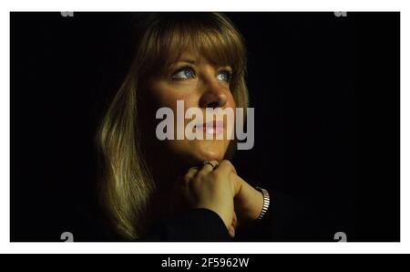 Lisa Milne.... beim Rake's Progress im Kolosseum in London.pic David Sandison 20/11/2001 Stockfoto