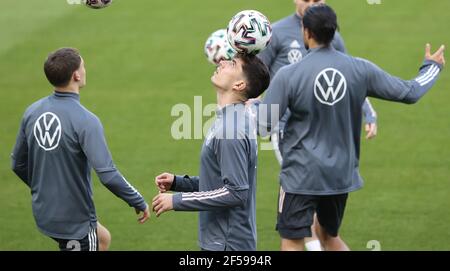 Duisburg, Deutschland. 24th Mär, 2021. firo: 24.03.2021 Fuvuball, Fussball: LV§Nderspiel Nationalmannschaft Germany, GER Training Kai Havertz Quelle: dpa/Alamy Live News Stockfoto