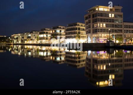 Geographie / Reisen, Deutschland, Nordrhein-Westfalen, Ruhrgebiet, Dortmund, Hoerde, Lake Phoenix, Büro, Additional-Rights-Clearance-Info-not-available Stockfoto