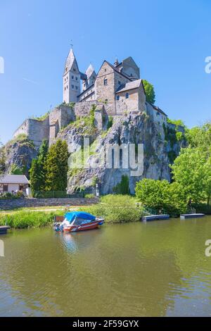 Geographie / Reisen, Deutschland, Limburg an der Lahn, Dietkirchen, Basilika St. Lubentius, Additional-Rights-Clearance-Info-not-available Stockfoto