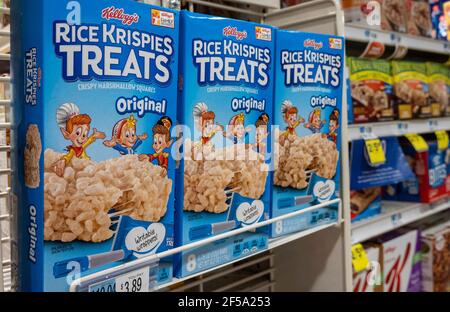 Rite Aid Pharmacy in Grand Central Terminal ist eine Apotheke voll bestückte Gemischtwarenladen, NYC, USA Stockfoto