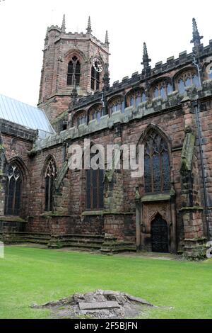 St Marys Kirche in Nantwich in Cheshire Stockfoto