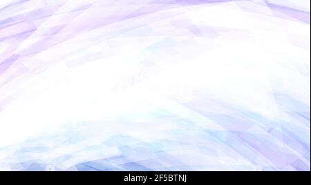 Abstrakter, dezenter blassblauer Hintergrund mit Lavendel- und Kornblumentönen. Minimales Grafikmuster Stockfoto