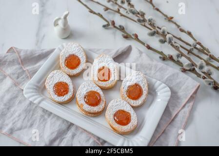 ostereierklätzchen Stockfoto