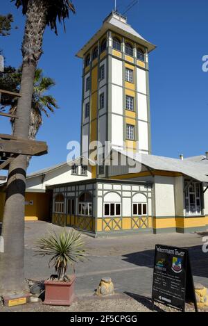Geographie / Reisen, Namibia, Woermann-Turm, Swakopmund, Region Erong, Additional-Rights-Clearance-Info-Not-Available Stockfoto
