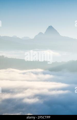 Geographie / Reisen, Schweiz, Blick auf Mythos vom Ratenpass, Zug, Additional-Rights-Clearance-Info-not-available Stockfoto