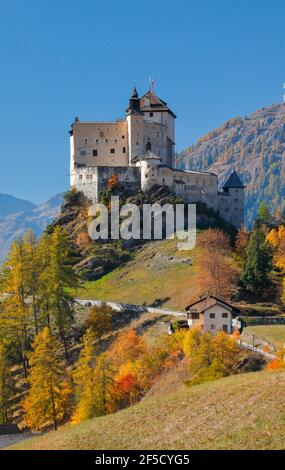 Geographie / Reisen, Schweiz, Schloss Tarasp, Graubünden, Zusatz-Rechteklärung-Info-nicht-verfügbar Stockfoto