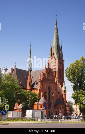 Kirche der heiligen Katharina in Torun. Polen Stockfoto