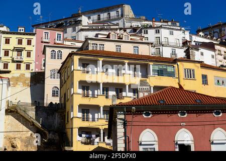 Stadtbild von Coimbra, Portugal, Stockfoto