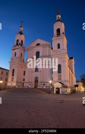 Die Kathedrale der Mariä - Himmelfahrt Kathedrale in Witebsk. Weißrussland Stockfoto