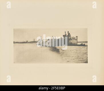 Das Alte Schiff. Peter Henry Emerson (Brite, geb. Kuba, 1856 - 1936) Stockfoto