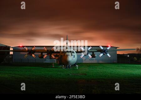 RAF Museum Cosford nahe Shoot Stockfoto