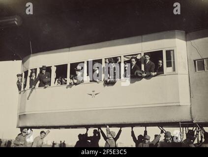 Blimp's Gondel. Fédèle Azari (Italienisch, 1895 - 1930) Stockfoto