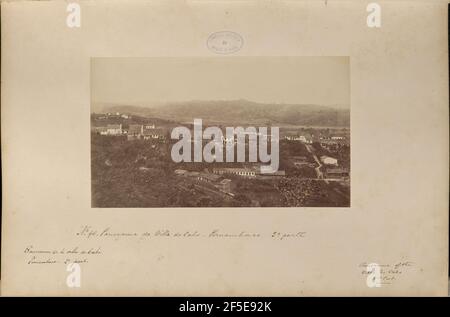 Panorama da Villa do Cabo, Pernambuco - 2a parte. Marc Ferrez (Brasilianisch, 1843 - 1923) Stockfoto