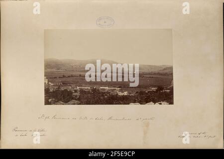 Panorama da Villa do Cabo, Pernambuco - 4a parte. Marc Ferrez (Brasilianisch, 1843 - 1923) Stockfoto