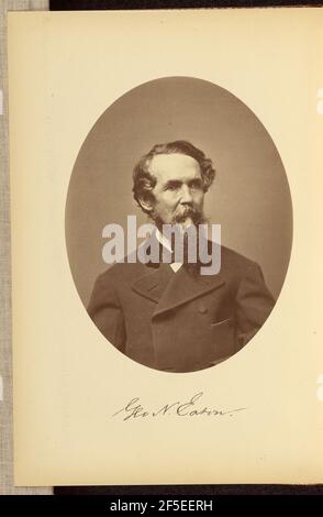 George Nathaniel Eaton. Bendann Brothers (amerikanisch, aktiv 1850s - 1873) Stockfoto