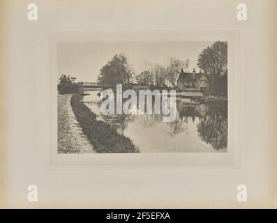 Das Old Rye House Inn. Peter Henry Emerson (Brite, geb. Kuba, 1856 - 1936) Stockfoto