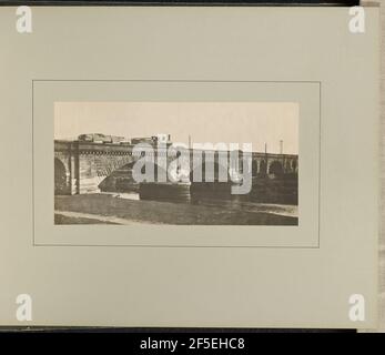 Warrington - Old Walton Arches über Mersey. G. Herbert & Horace C. Bayley Stockfoto