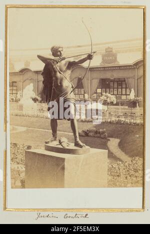 Jardin Central, Groupe de Statues. Léon & Lévy (Französisch, aktiv 1864 - 1913 oder 1920) Stockfoto