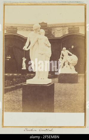 Jardin Central, Groupe de Statues (Nr. L 29, S. Léon & Lévy (Französisch, aktiv 1864 - 1913 oder 1920) Stockfoto