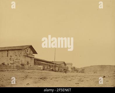 Mission San Francisco de Asisi an der Laguna de Los Delores, San Francisco. Carleton Watkins (Amerikanisch, 1829 - 1916) Stockfoto