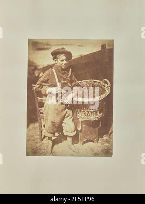 Der König Fisher, Newhaven. Hill & Adamson (schottisch, aktiv 1843 - 1848) Stockfoto