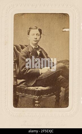 Prinz Imperial Eugene Louis Jean Joseph Bonaparte. Auberlique Stockfoto
