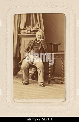 Louis Adolphe Thiers (1797 - 1877). Disdéri & Cie. Stockfoto