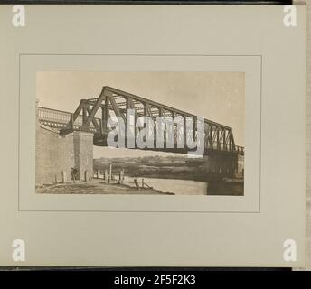 Warrington - New Road Bridge über Mersey. G. Herbert & Horace C. Bayley Stockfoto