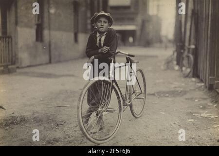 Messenger Boy für Mackay Telegraph Company, Waco, Texas. Lewis W. Hine (amerikanisch, 1874 - 1940) Stockfoto