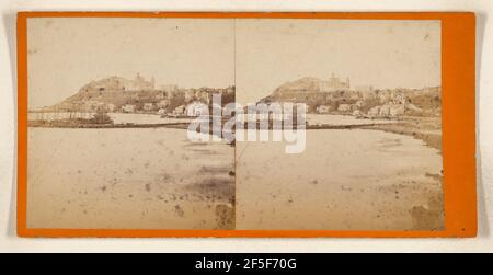 Riviera di Ponente. Porto-Maurizio. Panorama verso Ponente N,1. Celestino Degoix (Italienisch, aktiv 1860s - 1890s) Stockfoto