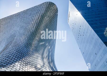 Mexiko Mexiko Stadt Ciudad de Federal District Distrito DF D.F. CDMX Colonia Granada Nuevo Polanco Plaza Carso Museo Soumaya Museum Carlos Slim Exterio Stockfoto