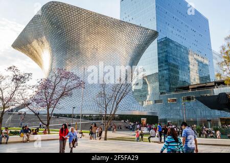 Mexiko Mexiko Stadt Ciudad de Federal District Distrito DF D.F. CDMX Colonia Granada Nuevo Polanco Plaza Carso Museo Soumaya Museum Carlos Slim privat Stockfoto