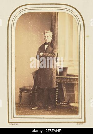 Sir John Fox Burgoyne (1782 - 1871), feldmarschall. Camille Silvy (Französisch, 1834 - 1910) Stockfoto