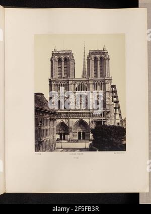 Notre-Dame (Nr. L 26, S. Édouard Baldus (Französisch, geboren Deutschland, 1813 - 1889) Stockfoto