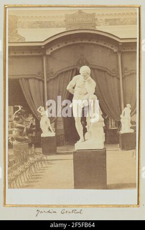 Jardin Central. Groupe de Statues (Nr. L 16, S. Léon & Lévy (Französisch, aktiv 1864 - 1913 oder 1920) Stockfoto