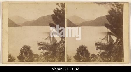 Lake Wanaka... Burton Brothers (Neuseeländer, gegründet 1866, aufgelöst 1914) Stockfoto